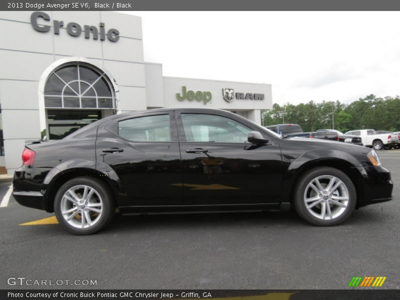 Black / Black 2013 Dodge Avenger SE V6
