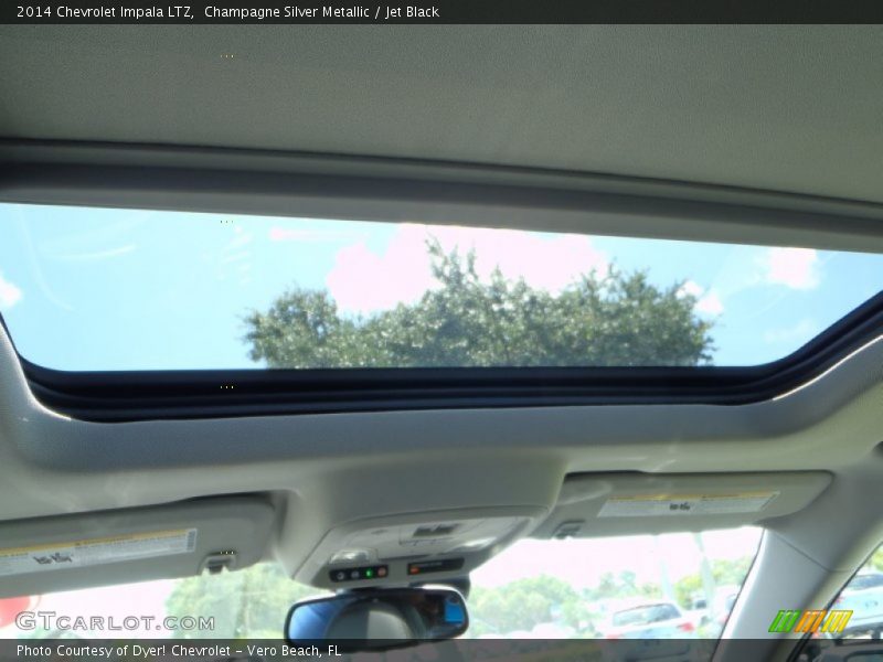 Champagne Silver Metallic / Jet Black 2014 Chevrolet Impala LTZ