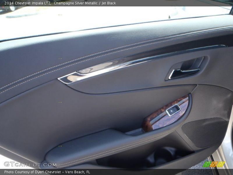 Champagne Silver Metallic / Jet Black 2014 Chevrolet Impala LTZ