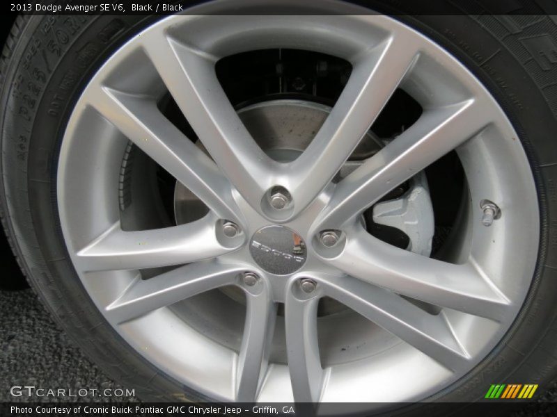 Black / Black 2013 Dodge Avenger SE V6