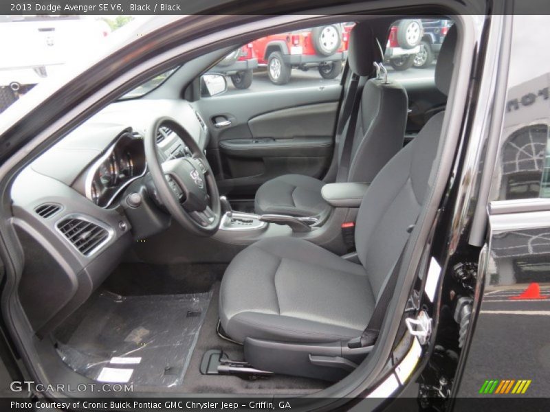 Black / Black 2013 Dodge Avenger SE V6