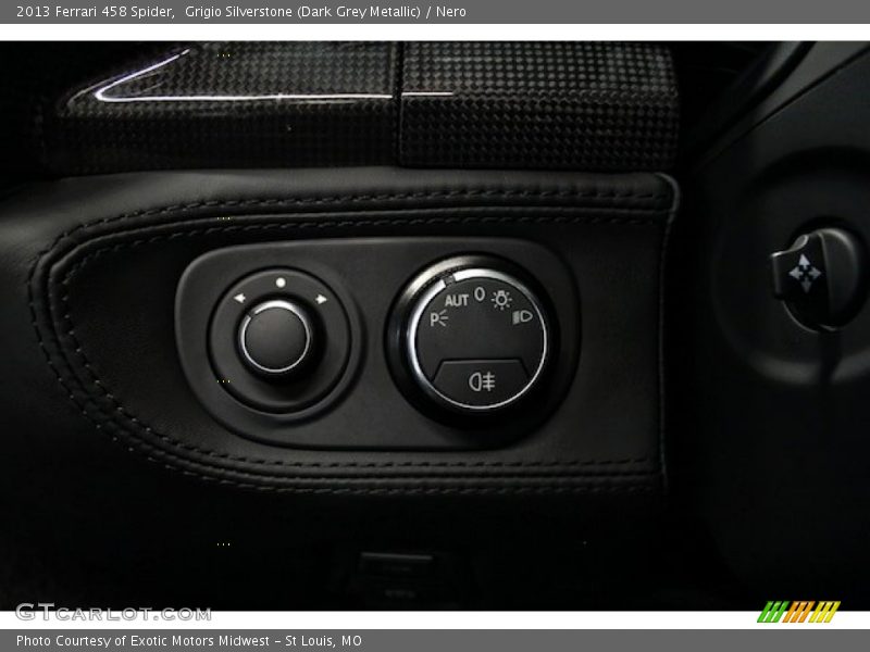 Controls of 2013 458 Spider