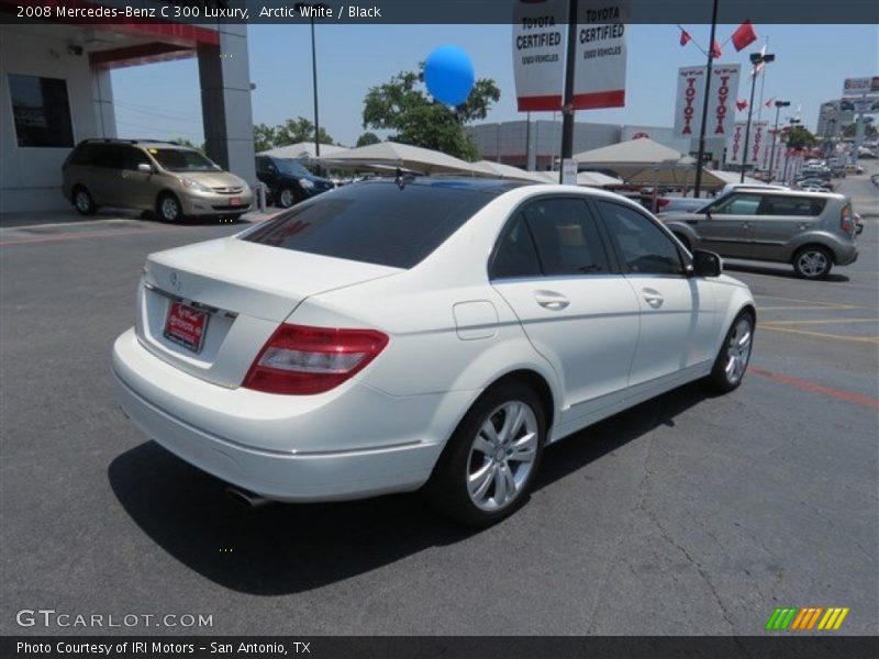 Arctic White / Black 2008 Mercedes-Benz C 300 Luxury