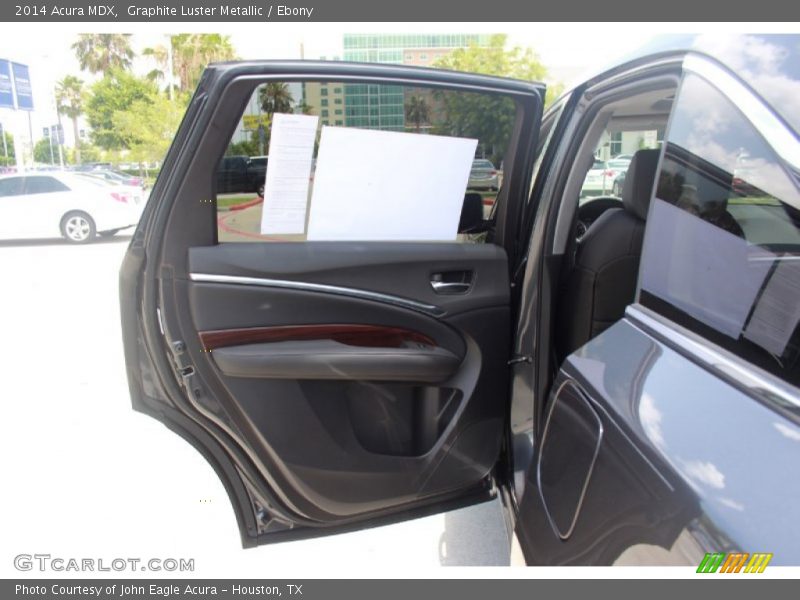 Graphite Luster Metallic / Ebony 2014 Acura MDX