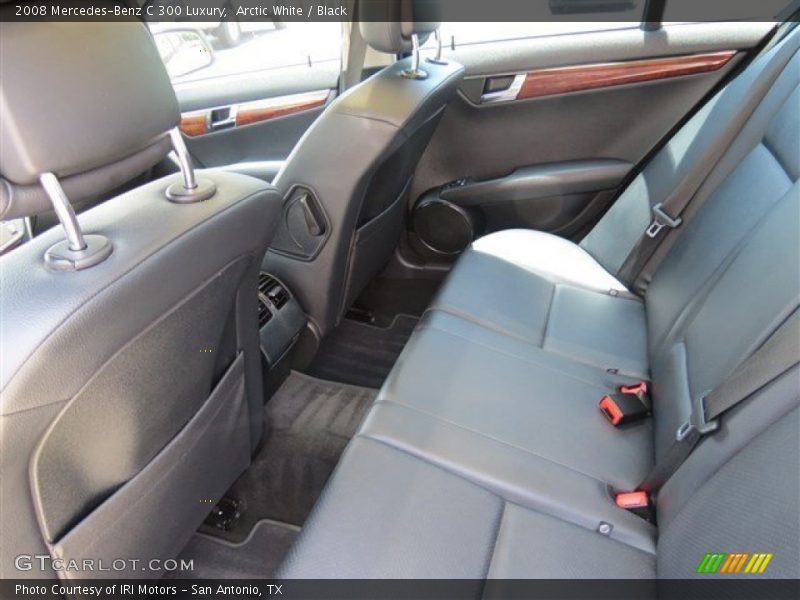 Arctic White / Black 2008 Mercedes-Benz C 300 Luxury