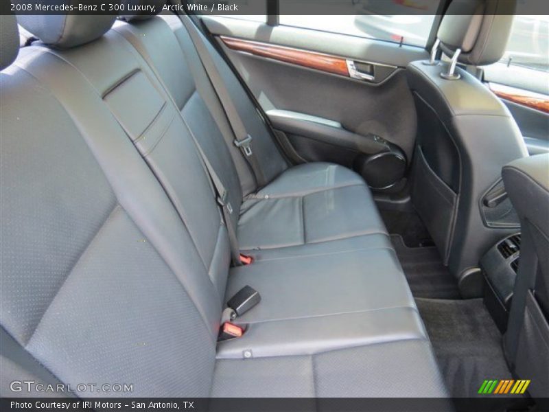 Arctic White / Black 2008 Mercedes-Benz C 300 Luxury