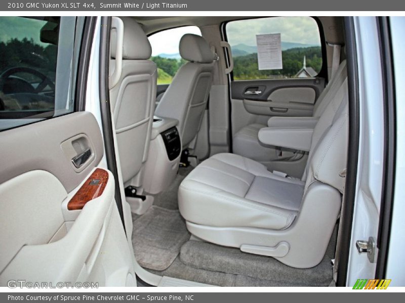 Summit White / Light Titanium 2010 GMC Yukon XL SLT 4x4