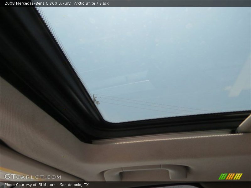 Arctic White / Black 2008 Mercedes-Benz C 300 Luxury