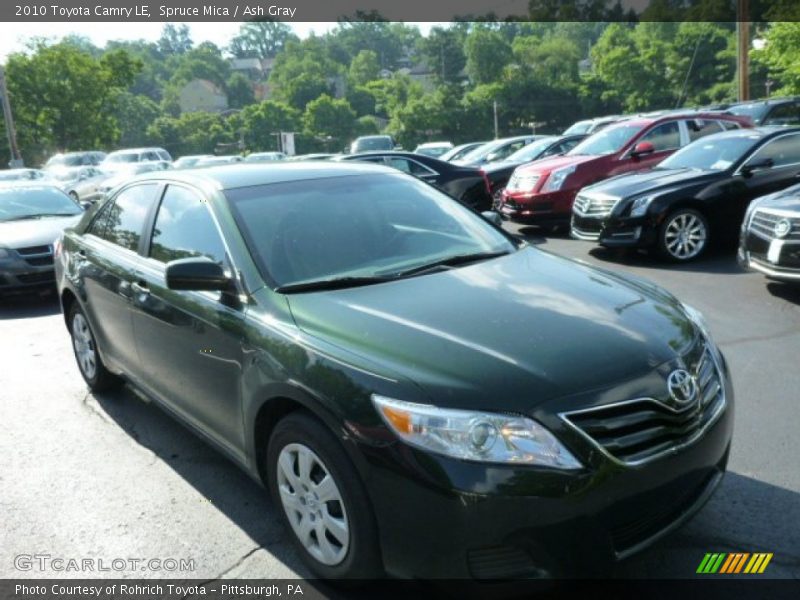 Spruce Mica / Ash Gray 2010 Toyota Camry LE