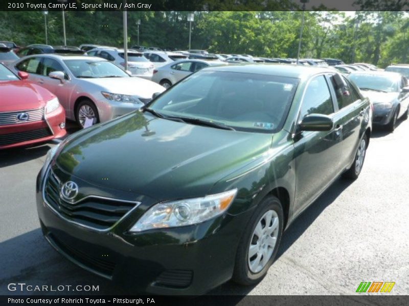 Spruce Mica / Ash Gray 2010 Toyota Camry LE