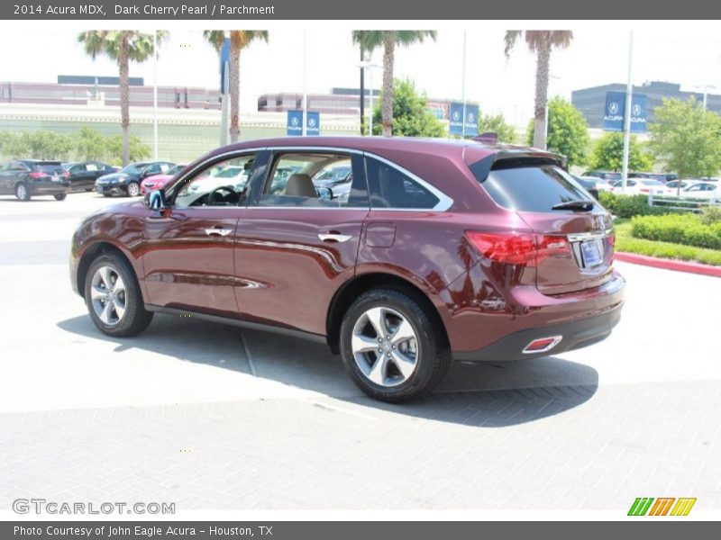 Dark Cherry Pearl / Parchment 2014 Acura MDX