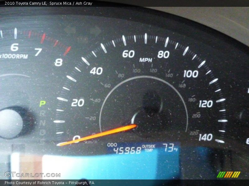 Spruce Mica / Ash Gray 2010 Toyota Camry LE