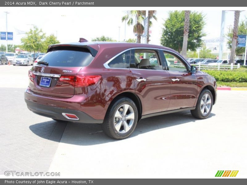 Dark Cherry Pearl / Parchment 2014 Acura MDX