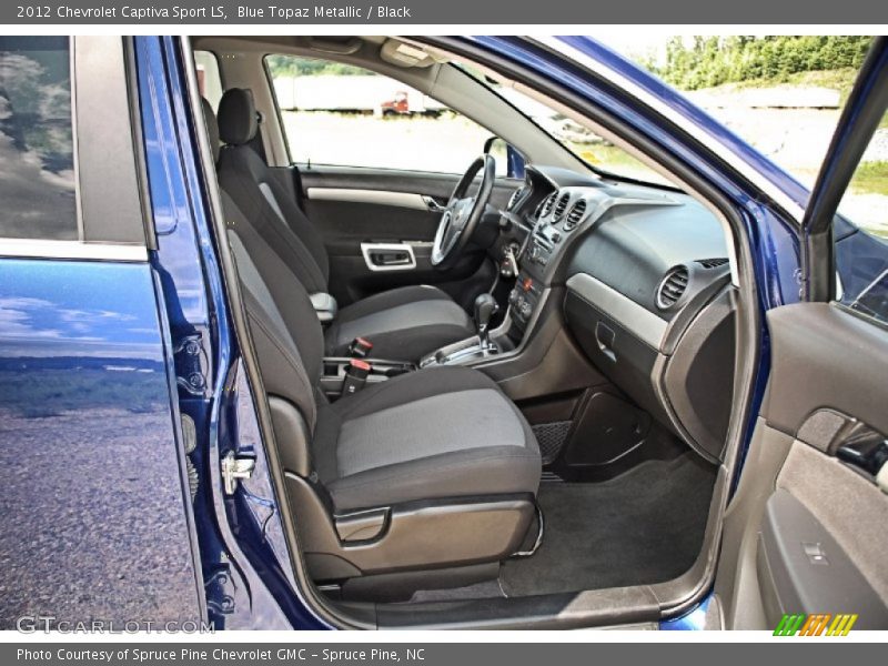 Blue Topaz Metallic / Black 2012 Chevrolet Captiva Sport LS