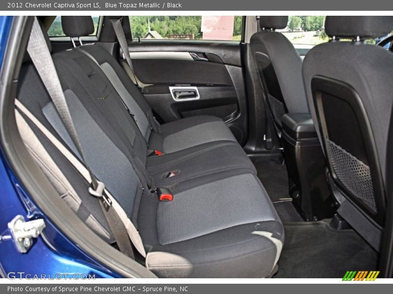 Blue Topaz Metallic / Black 2012 Chevrolet Captiva Sport LS