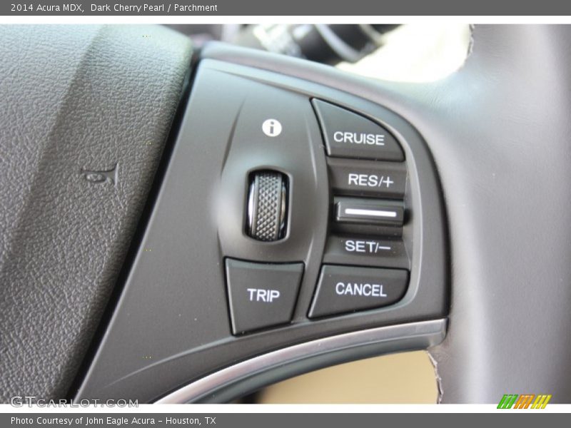 Dark Cherry Pearl / Parchment 2014 Acura MDX