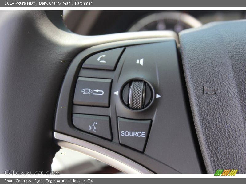 Dark Cherry Pearl / Parchment 2014 Acura MDX