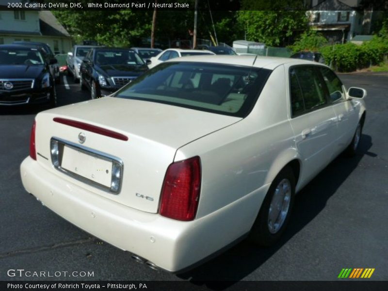 White Diamond Pearl / Neutral Shale 2002 Cadillac DeVille DHS