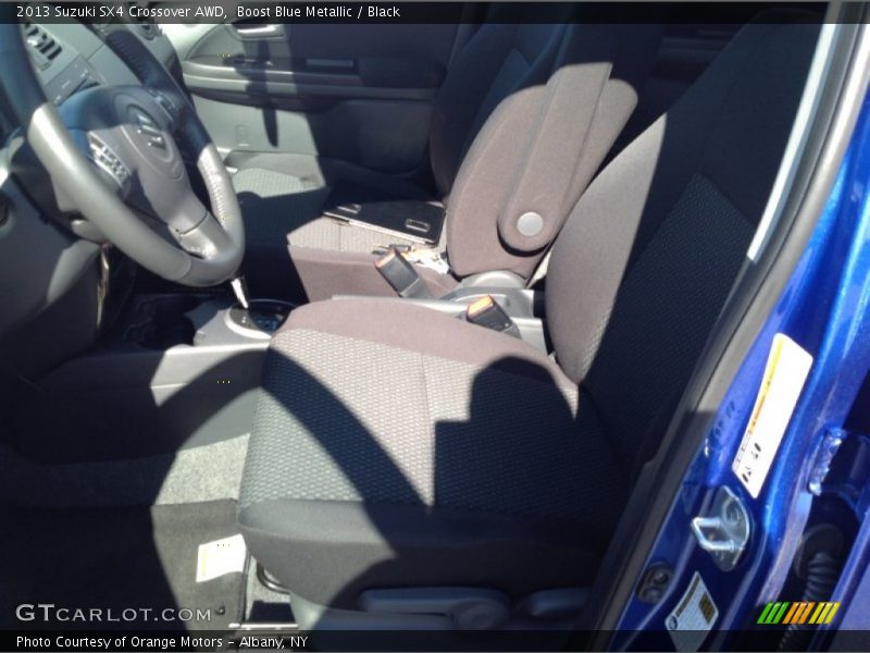 Boost Blue Metallic / Black 2013 Suzuki SX4 Crossover AWD