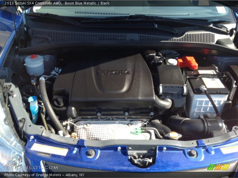 Boost Blue Metallic / Black 2013 Suzuki SX4 Crossover AWD