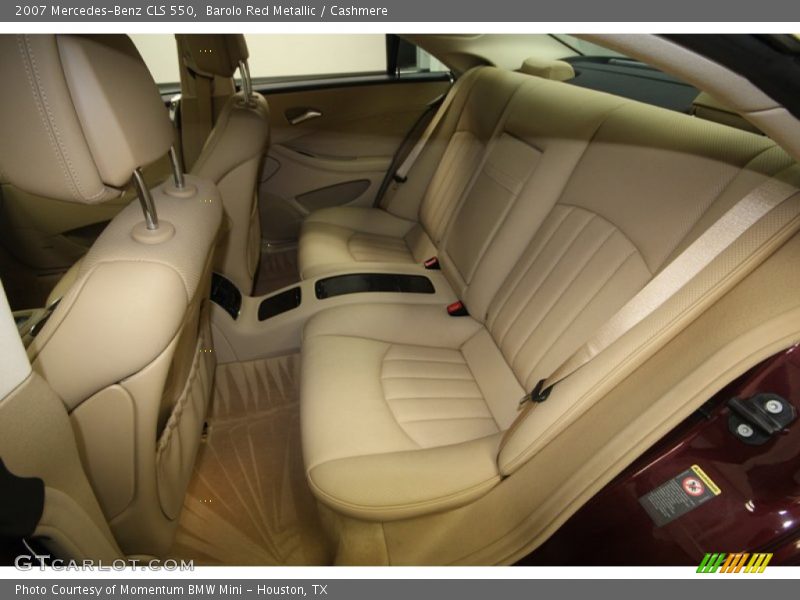 Barolo Red Metallic / Cashmere 2007 Mercedes-Benz CLS 550