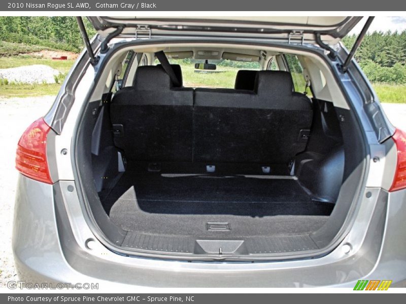 Gotham Gray / Black 2010 Nissan Rogue SL AWD