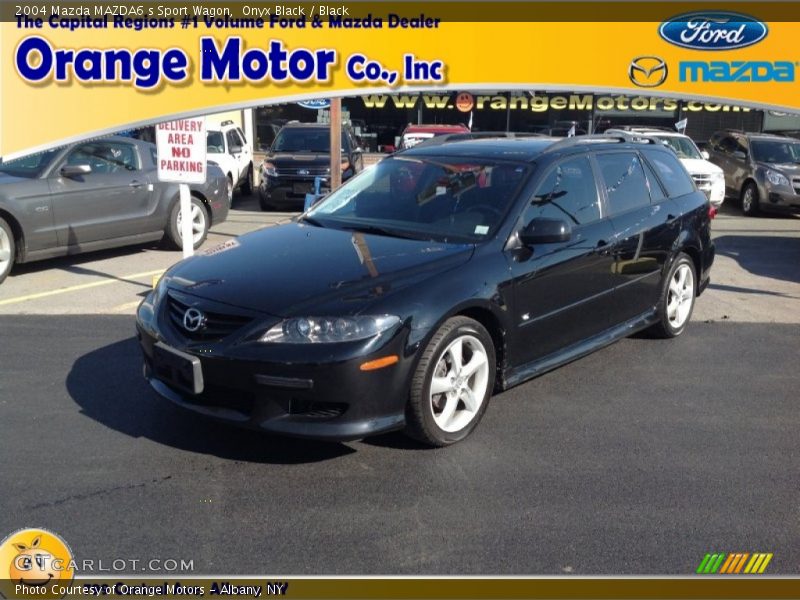 Onyx Black / Black 2004 Mazda MAZDA6 s Sport Wagon