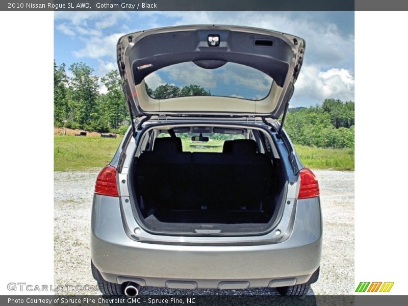 Gotham Gray / Black 2010 Nissan Rogue SL AWD
