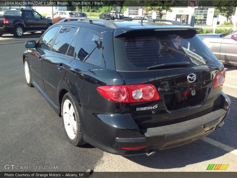 Onyx Black / Black 2004 Mazda MAZDA6 s Sport Wagon