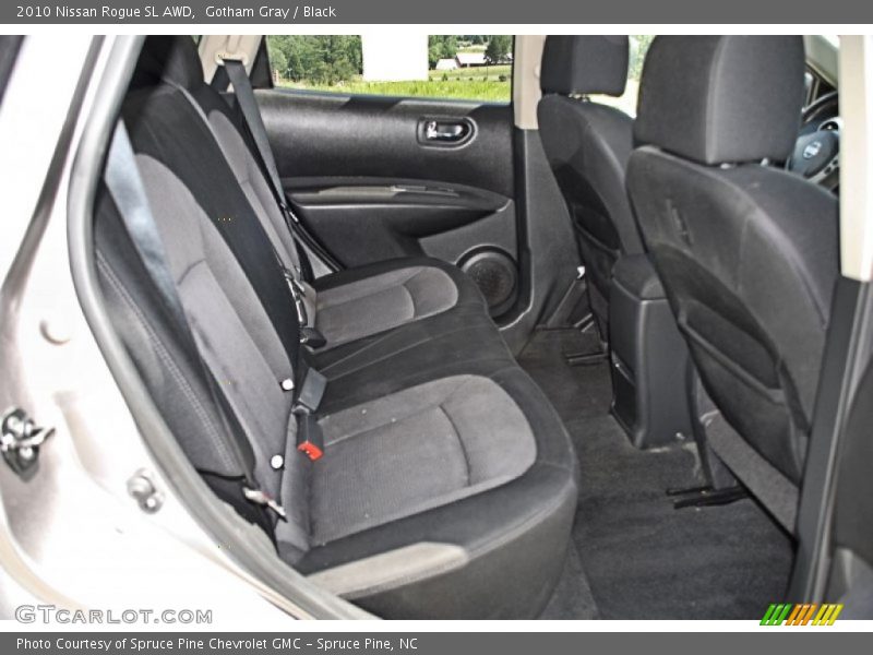 Gotham Gray / Black 2010 Nissan Rogue SL AWD