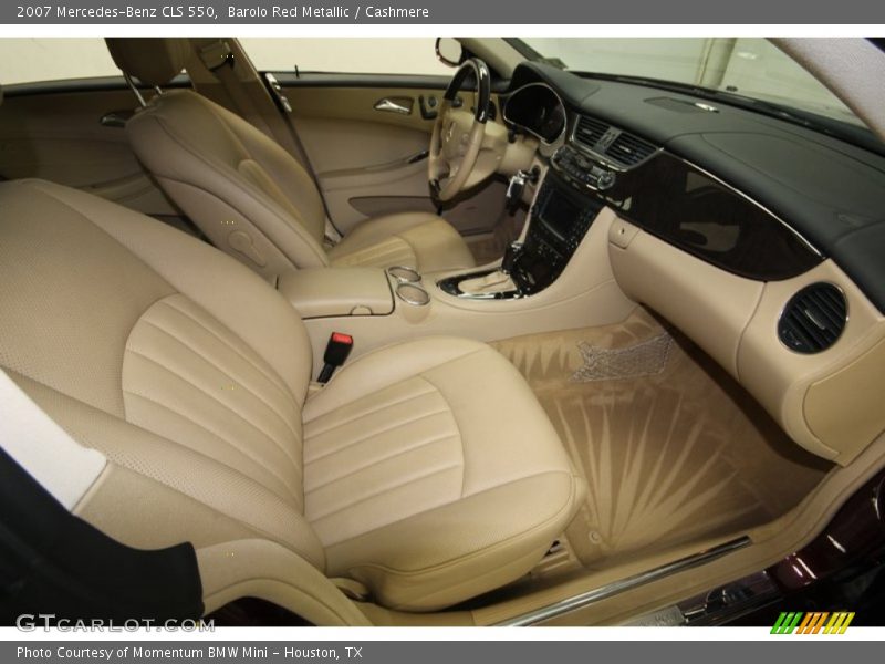 Barolo Red Metallic / Cashmere 2007 Mercedes-Benz CLS 550