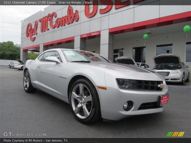 Silver Ice Metallic / Black 2012 Chevrolet Camaro LT/RS Coupe