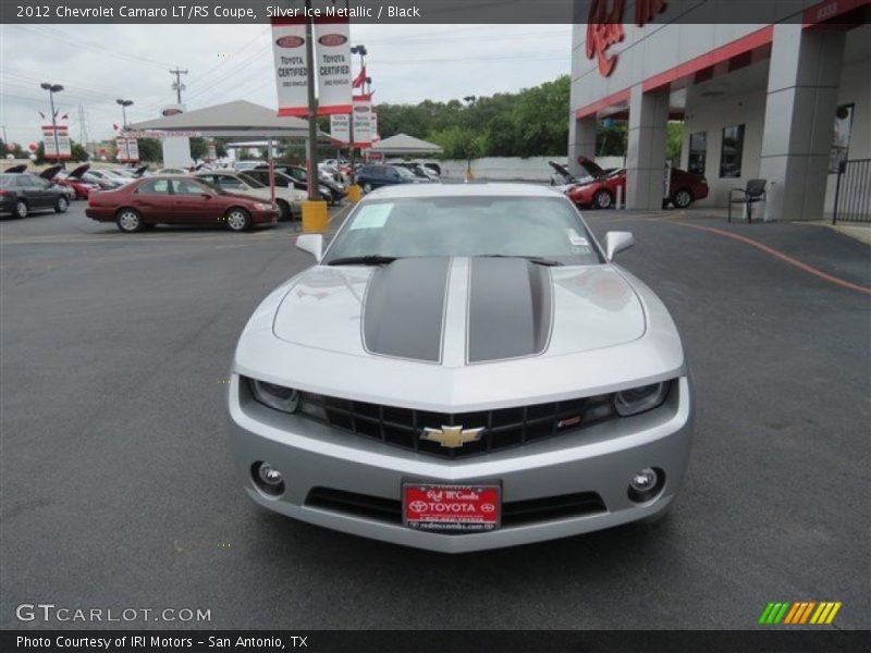 Silver Ice Metallic / Black 2012 Chevrolet Camaro LT/RS Coupe