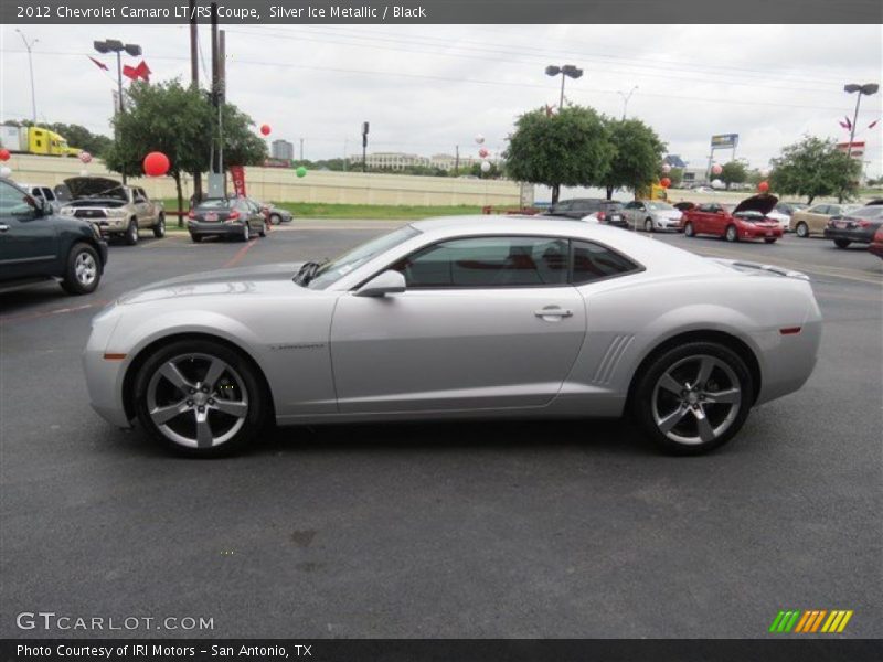 Silver Ice Metallic / Black 2012 Chevrolet Camaro LT/RS Coupe