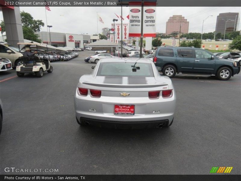 Silver Ice Metallic / Black 2012 Chevrolet Camaro LT/RS Coupe