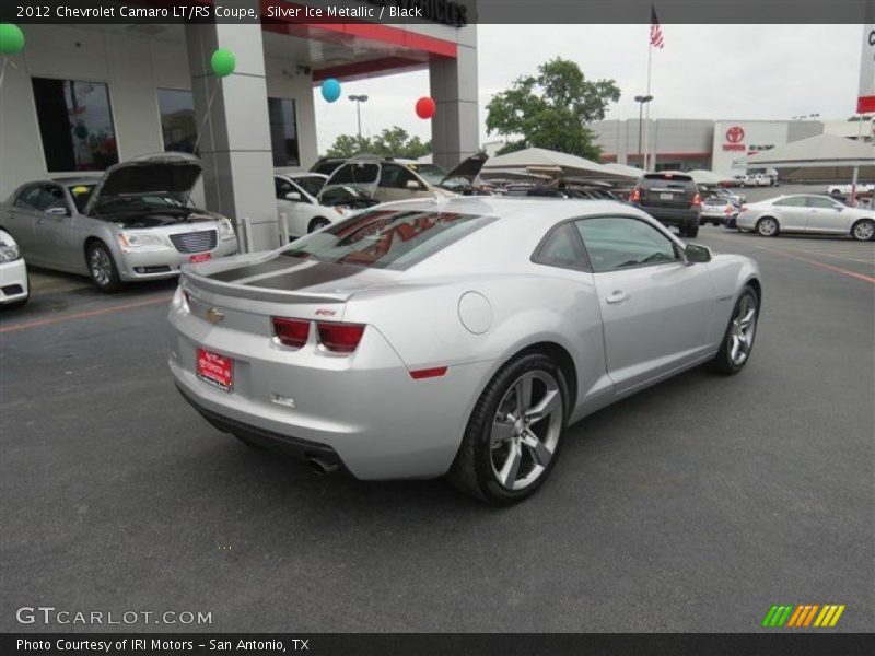 Silver Ice Metallic / Black 2012 Chevrolet Camaro LT/RS Coupe