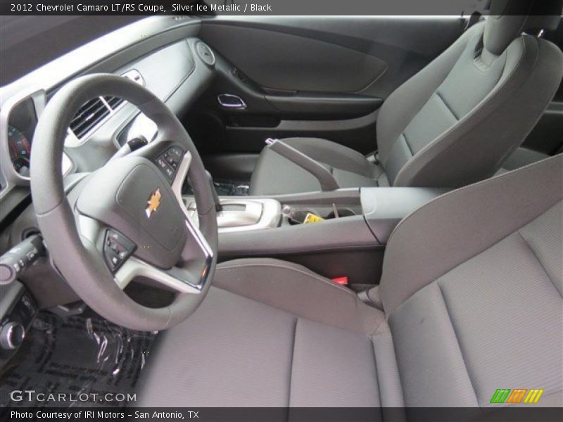 Silver Ice Metallic / Black 2012 Chevrolet Camaro LT/RS Coupe