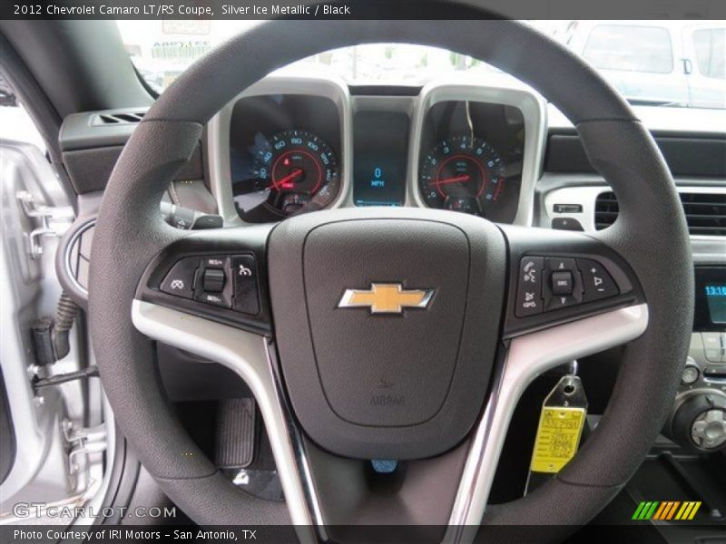 Silver Ice Metallic / Black 2012 Chevrolet Camaro LT/RS Coupe