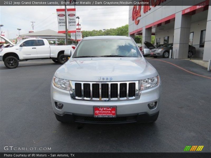 Bright Silver Metallic / Dark Graystone/Medium Graystone 2012 Jeep Grand Cherokee Laredo