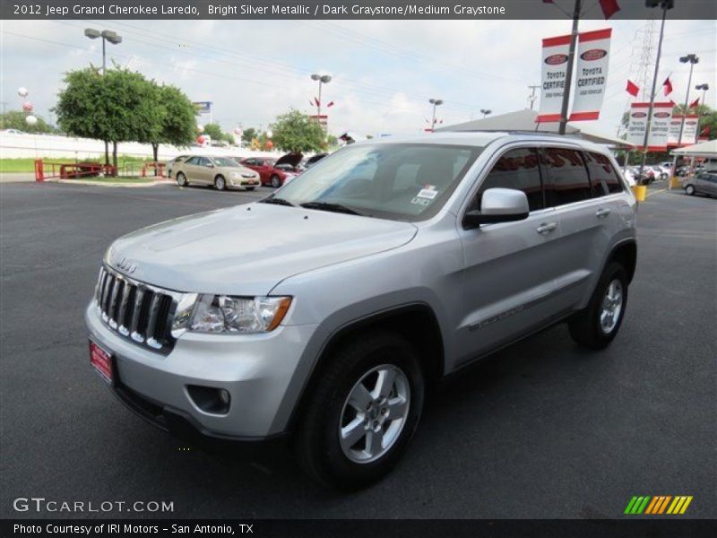 Bright Silver Metallic / Dark Graystone/Medium Graystone 2012 Jeep Grand Cherokee Laredo