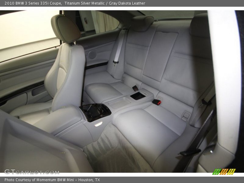 Rear Seat of 2010 3 Series 335i Coupe