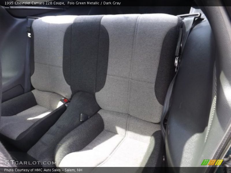 Rear Seat of 1995 Camaro Z28 Coupe