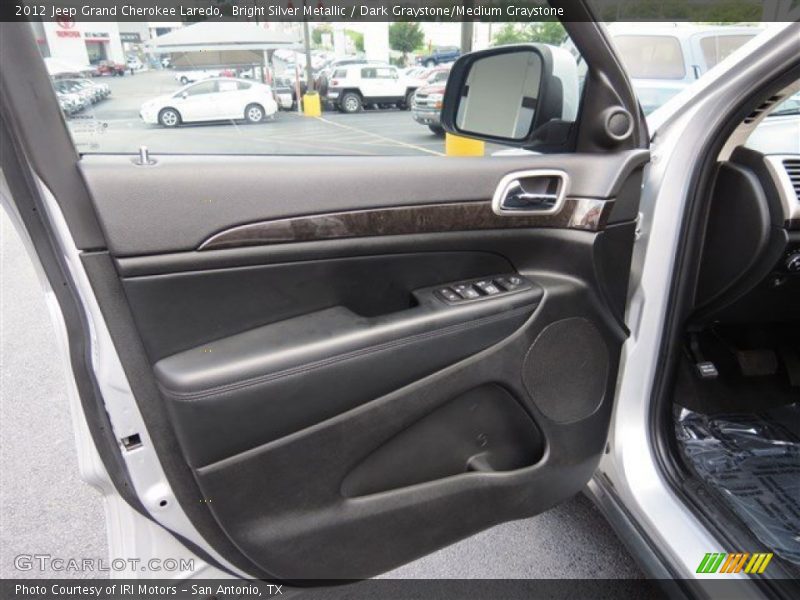 Bright Silver Metallic / Dark Graystone/Medium Graystone 2012 Jeep Grand Cherokee Laredo