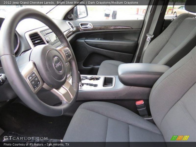 Bright Silver Metallic / Dark Graystone/Medium Graystone 2012 Jeep Grand Cherokee Laredo