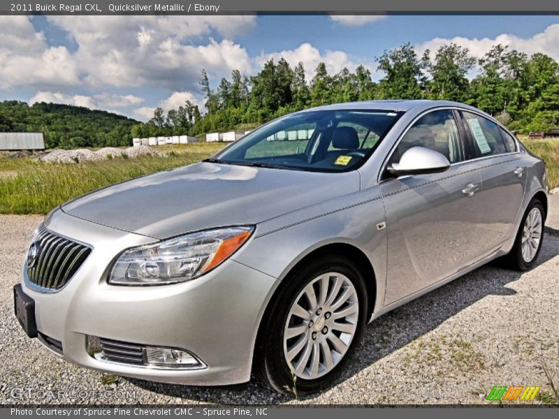 Front 3/4 View of 2011 Regal CXL