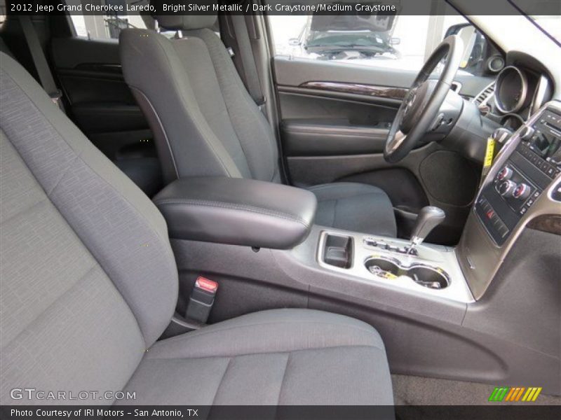 Bright Silver Metallic / Dark Graystone/Medium Graystone 2012 Jeep Grand Cherokee Laredo
