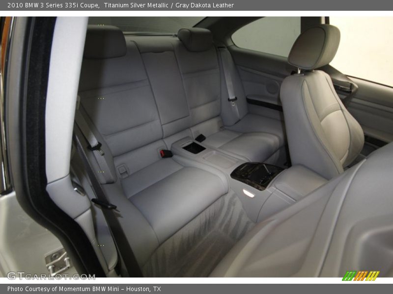 Titanium Silver Metallic / Gray Dakota Leather 2010 BMW 3 Series 335i Coupe
