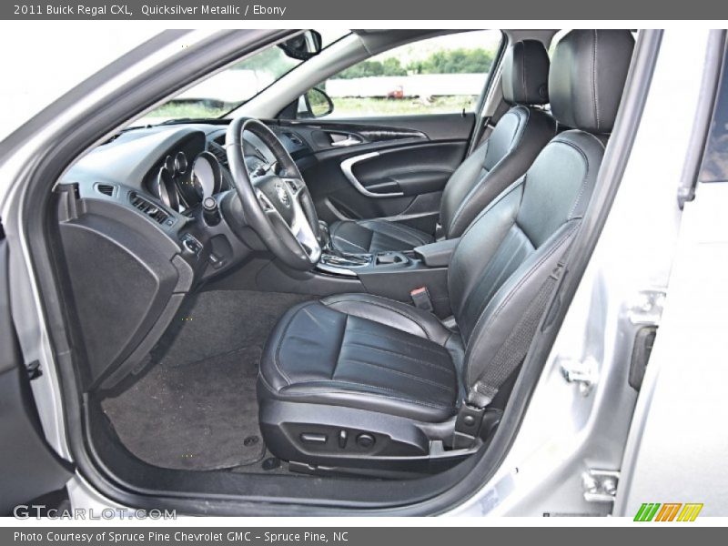 Front Seat of 2011 Regal CXL