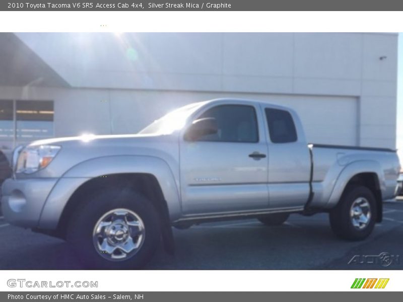 Silver Streak Mica / Graphite 2010 Toyota Tacoma V6 SR5 Access Cab 4x4