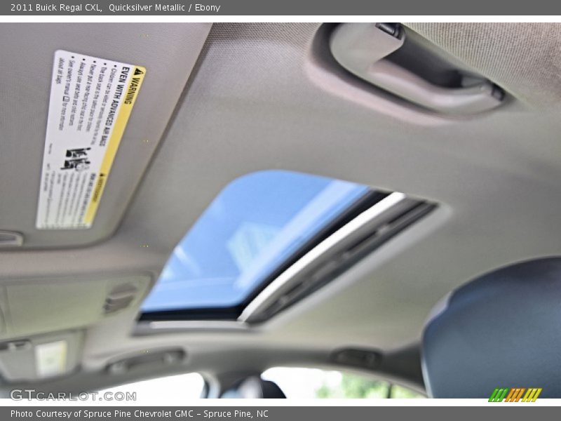 Quicksilver Metallic / Ebony 2011 Buick Regal CXL